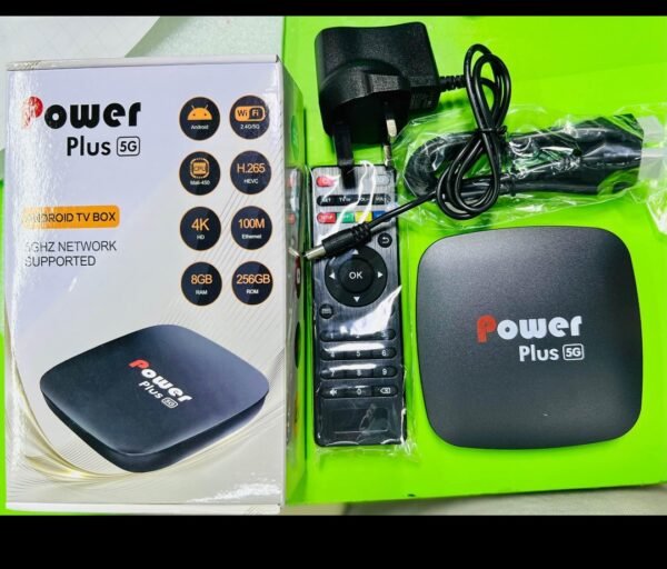 New version power plus android IPTV box- 8GB RAM, 256GB ROM, 4K HD - Image 3