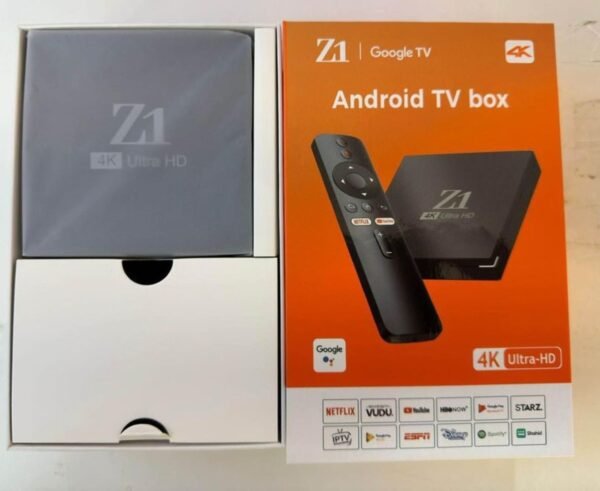 Z1 GOOGLE TV IPTV box- 2GB RAM, 4GB ROM, 4K UHD - Image 3